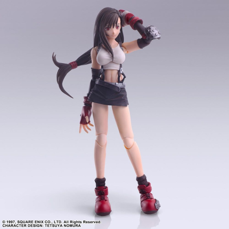 Final Fantasy VII Bring Arts Action Figure Tifa Lockhart Digital Plus Edition 14 cm 1