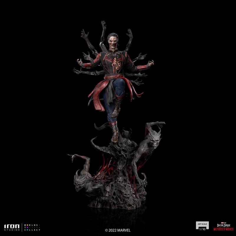 Doctor Strange in the Multiverse of Madness Art Scale Statue 1/10 Dead Defender Strange 31 cm