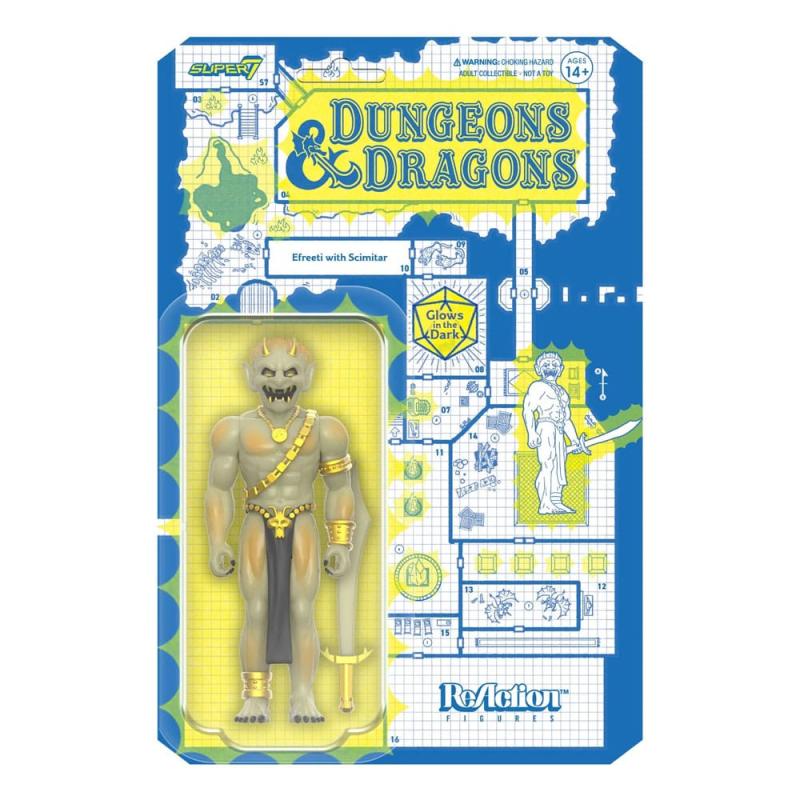 Dungeons & Dragons ReAction Action Figure Wave 04 Efreeti Glow in the Dark 10 cm