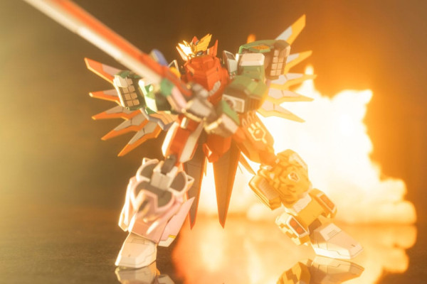 The Red Ranger Becomes an Adventurer in Another World Plastic Model Kit Maximum Kizuna Kaiser 17 cm 9