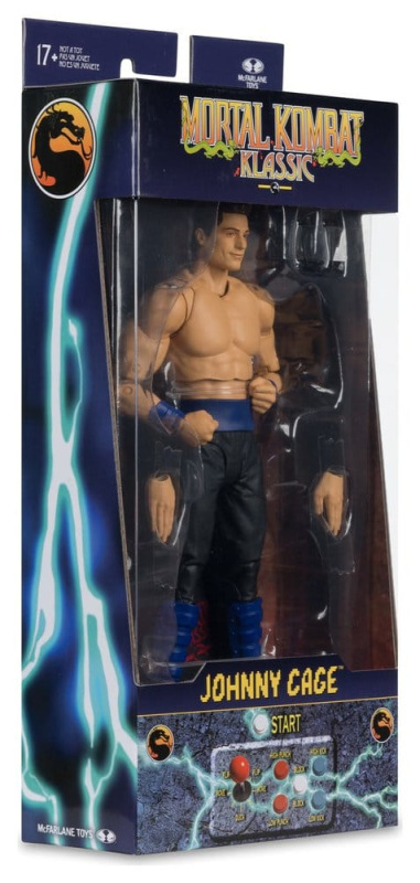 Mortal Kombat Klassics Action Figure Johnny Cage 19 cm 7