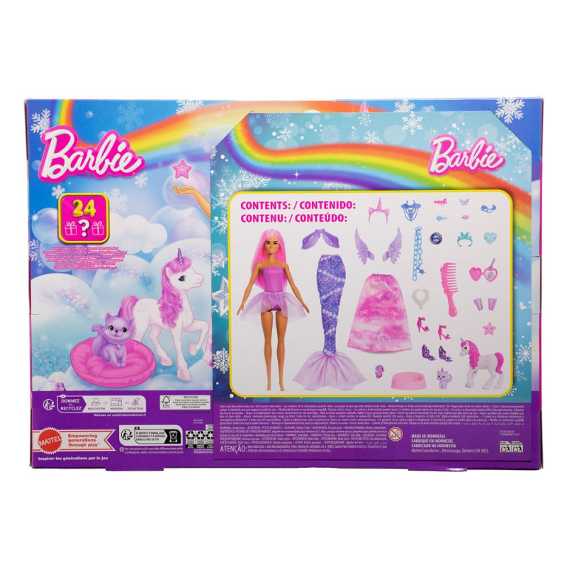Barbie Advent Calendar with Doll Fantasy 1