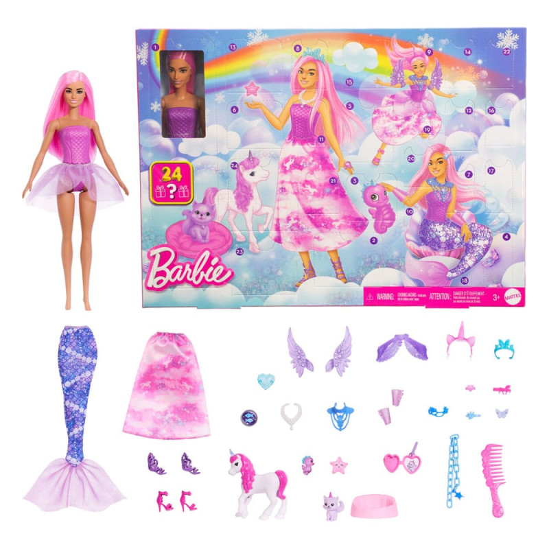Barbie Advent Calendar with Doll Fantasy 2