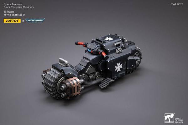 Warhammer 40k Vehicle 1/18 Black Templars Outrider Bike 22 cm 12