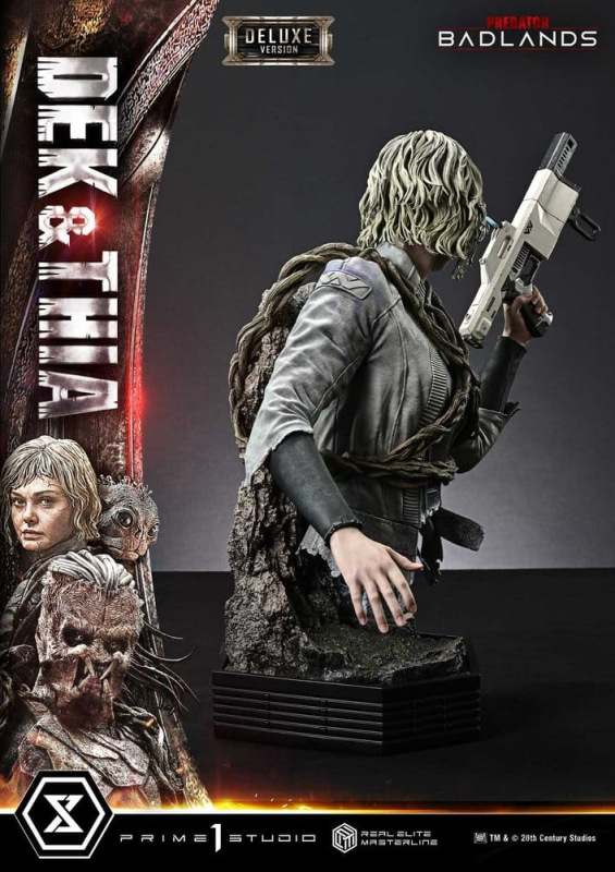 Predator Real Elite Masterline Statue 1/3 Badlands Dek & Thia Deluxe Version 87 cm 14