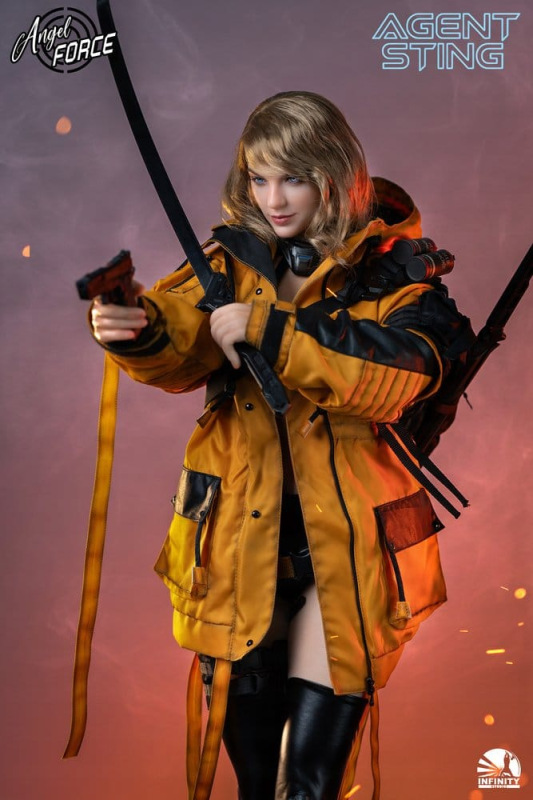 Angel Force Silicone Action Figure 1/3 Agent Sting 70 cm 12