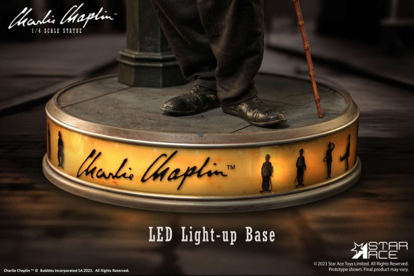 Charlie Chaplin Statue 1/4 Deluxe Version 50 cm 11
