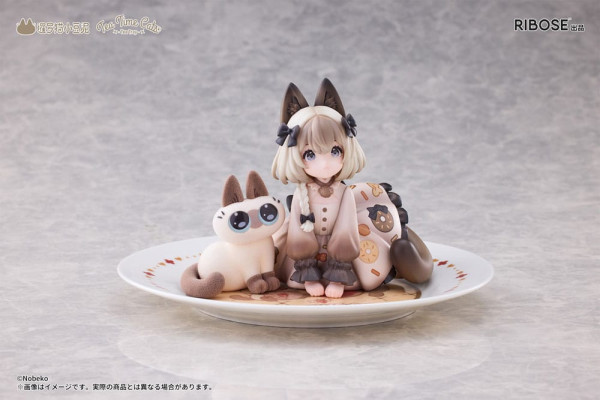 Decorated Life Collection PVC Statue Tea Time Cats x Siamese Cat Azuki-san Friendship Collaboration