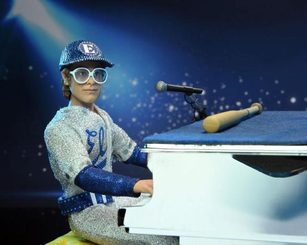 Elton John Clothed Action Figure Live in '75 Deluxe Set 20 cm