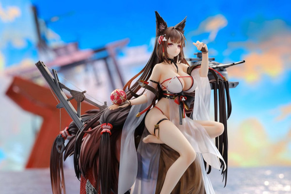 Azur Lane PVC Statue 1/7 Amagi Wending Waters Serene Lotus Ver. Acrylic Special Edition w/Display 25 4