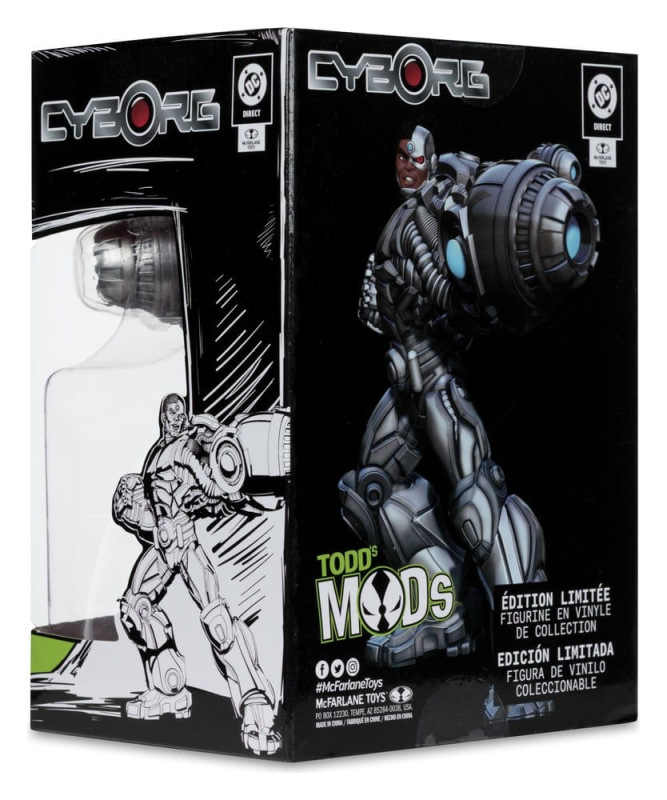 DC Direct Collector Vinyl Statue Cyborg 12 cm 8