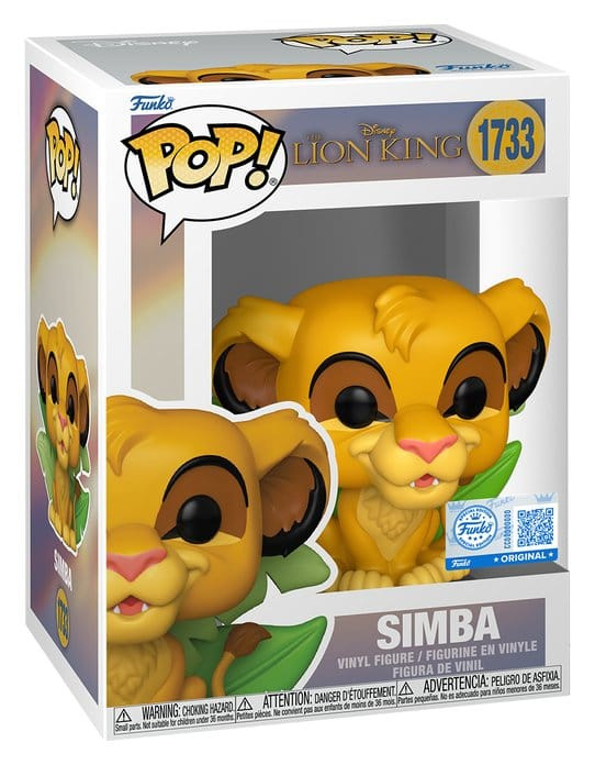 Lion King POP! Disney Vinyl Figure Simba 9 cm 1