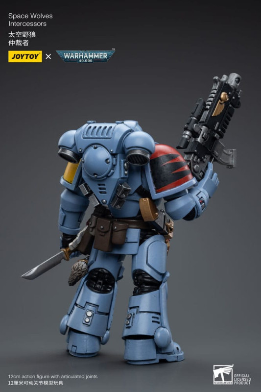 Warhammer 40k Action Figure 1/18 Space Wolves Intercessors 12 cm 2