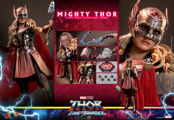 Thor: Love and Thunder Masterpiece Action Figure 1/6 Mighty Thor 29 cm