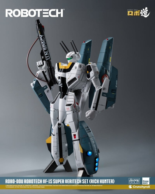 Robotech Robo-Dou Action Figure VF-1S Super Veritech Set (Rick Hunter) 20 cm 3