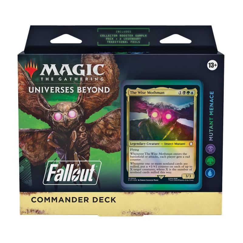 Magic the Gathering Universes Beyond: Fallout Commander Decks Display (4) english