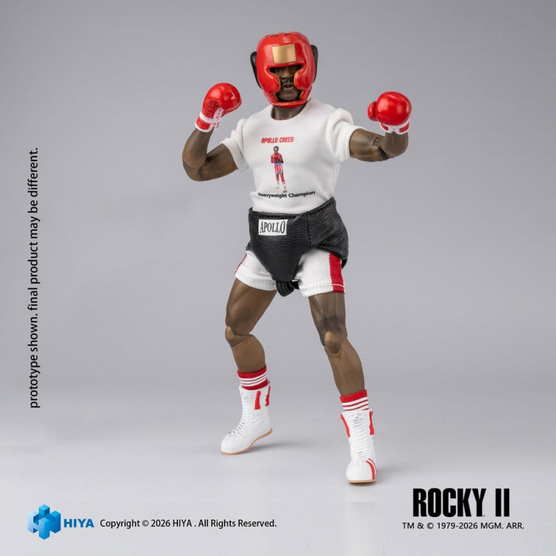 Rocky II Exquisite Super Action Figure 1/12 Apollo 16 cm 3