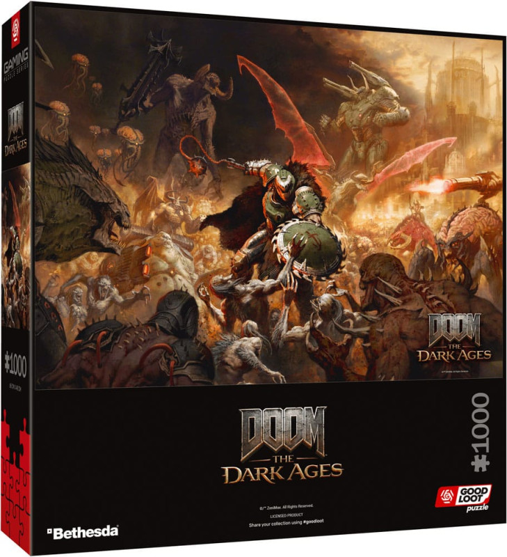 Doom The Dark Ages Puzzle Slayer's Rag (1000 pieces) 1