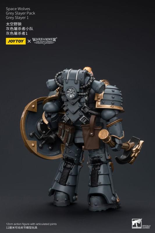 Warhammer The Horus Heresy Action Figure 1/18 Space Wolves Grey Slayer Pack Grey Slayer 1 12 cm