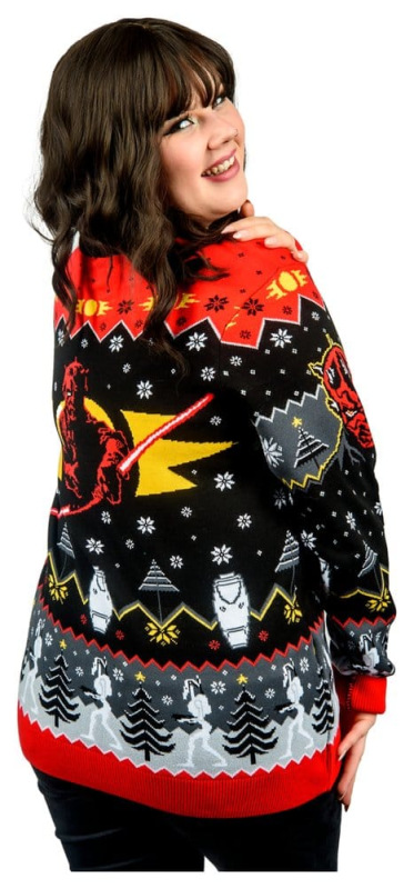 Star Wars Christmas Sweater Sith Size S 3