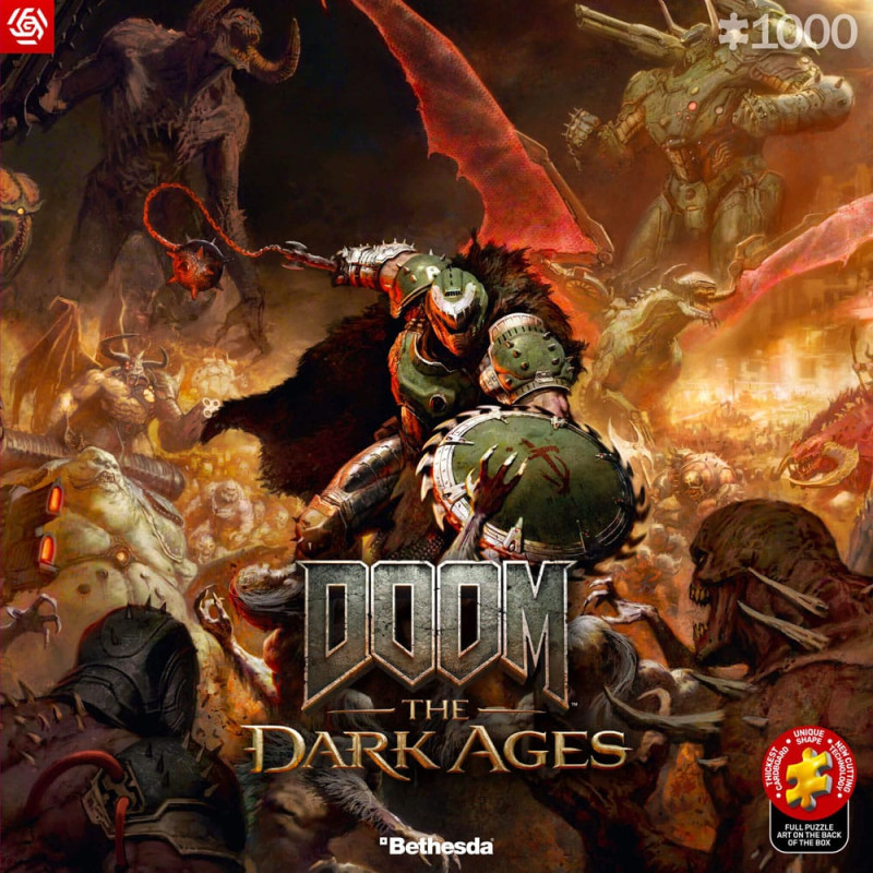 Doom The Dark Ages Puzzle Slayer's Rag (1000 pieces) 6