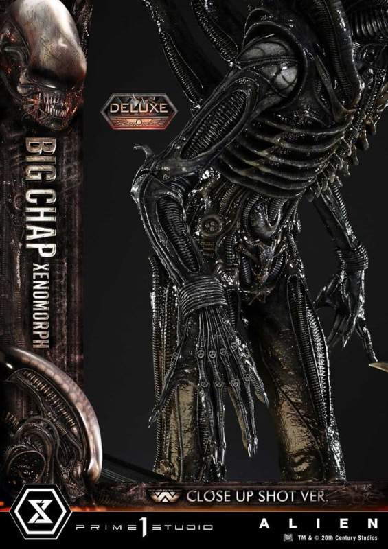 Alien (Film) Museum Masterline XL Statue 1/3 Big Chap Xenomorph Close Up Shot Ver. Deluxe Version 10 13