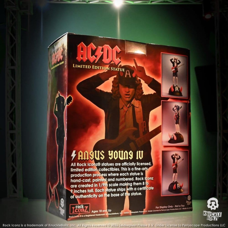 AC/DC Rock Iconz Angus Young IV 23 cm 6