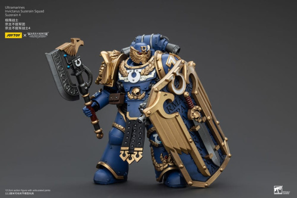 Warhammer The Horus Heresy Action Figure 1/18 Ultramarines Invictarus Suzerain Squad Suzerain 4 12 c 1