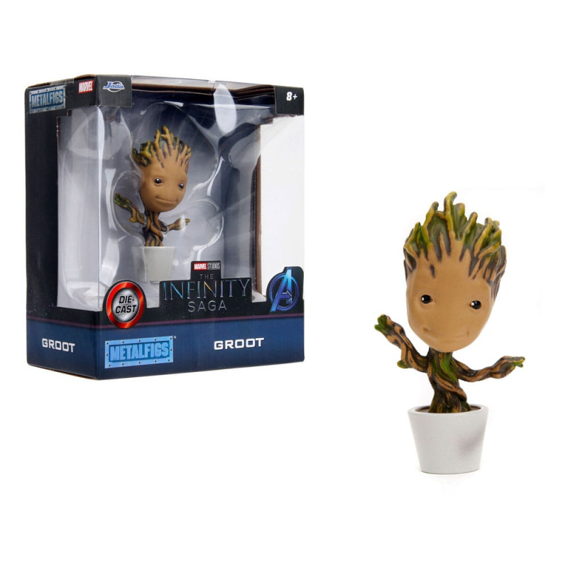 Guardians of the Galaxy Diecast Mini Figure Groot 10 cm 1