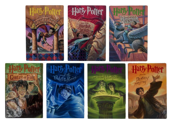 Harry Potter Coasters Book Inspired (Set of 7) 1
