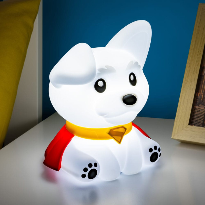 DC Comics Squishy Glo Silicon Light Superman Krypto 17 cm 9