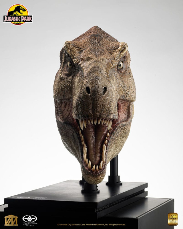 Jurassic Park 1/2 Statue T-Rex Head 105 cm 10