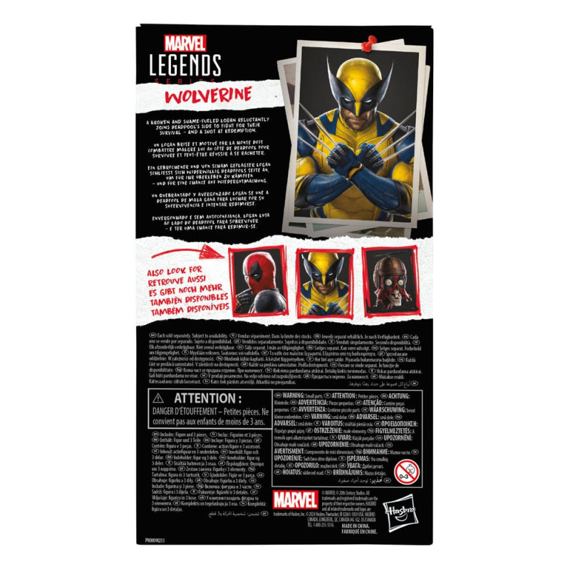 Deadpool & Wolverine Marvel Legends Action Figure Wolverine 15 cm 7