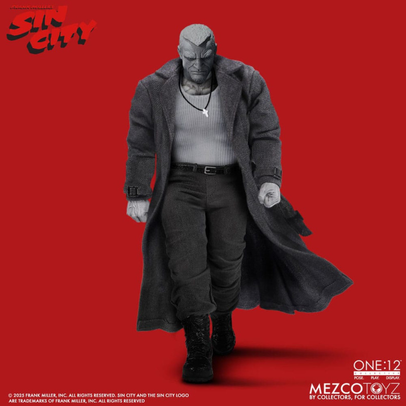 Sin City Action Figure 1/12 Marv 17 cm 6