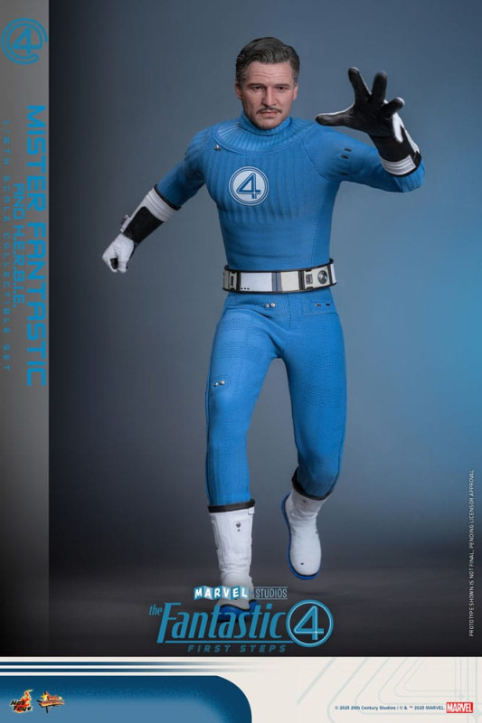The Fantastic Four: First Steps Movie Masterpiece Action Figure 2-Pack 1/6 Mister Fantastic & H.E.R. 8