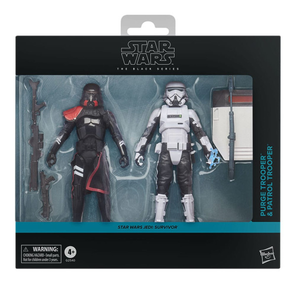 Star Wars Jedi: Survivor Black Series Action Figure 2-Pack Purge Trooper & Patrol Trooper 15 cm 7