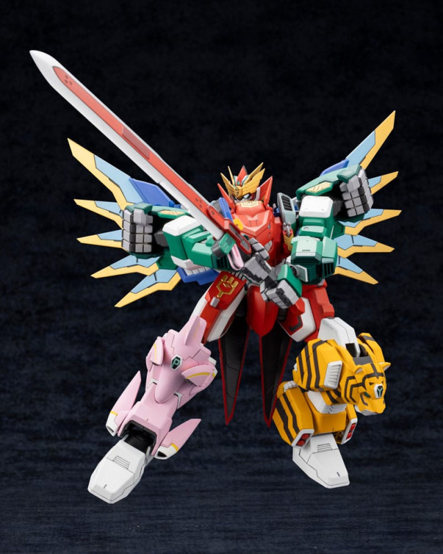 The Red Ranger Becomes an Adventurer in Another World Plastic Model Kit Maximum Kizuna Kaiser 17 cm 8