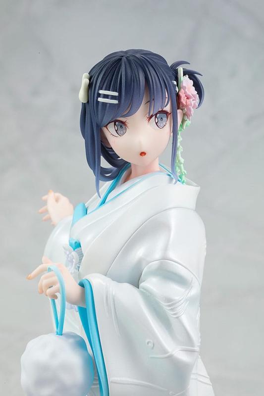 Rascal Does Not Dream of a Bunny Girl Senpai Statue 1/7 Mai Sakurajima White Kimono Ver. 23 cm 8