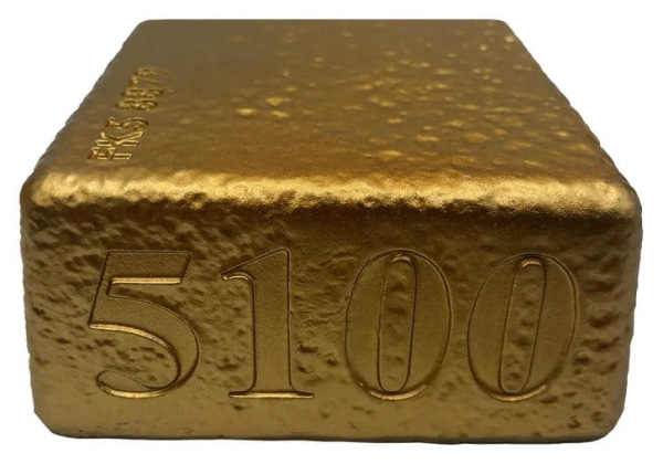 James Bond Prop Replica 1/1 Goldfinger Fort Knox Bullion Bar 25 cm Limited Edition 2