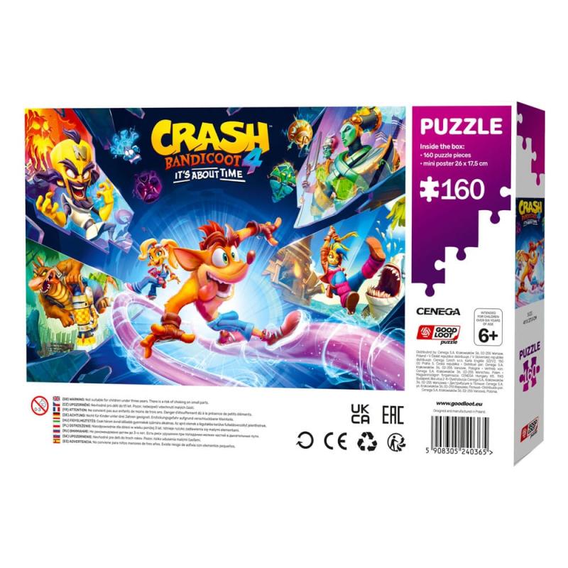 Crash Bandicoot 4 Kids Puzzle It's About Time (160 pieces)