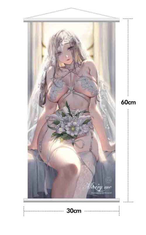 Original IllustrationPVC Statue 1/4 Marry me Illustrated by LOVECACAO Bonus Inclusive Limited Editio 13