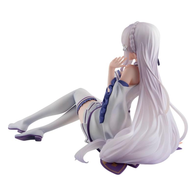 Re:ZERO Starting Life in Another World Melty Princess PVC Statue Emilia Palm Size 9 cm