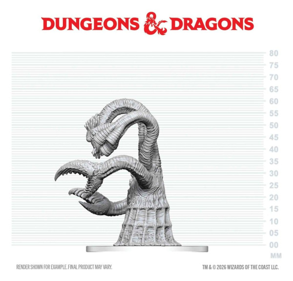Dungeons & Dragons Nolzur's Marvelous Miniatures Unpainted Miniature Yithian 14 cm 4