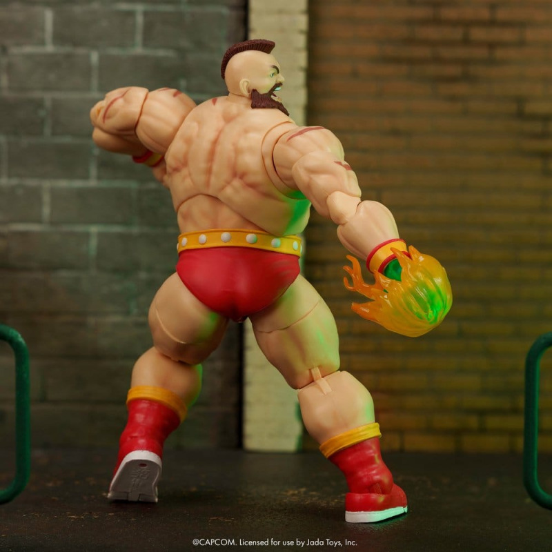 Ultra Street Fighter II: The Final Challengers Action Figure 1/12 Zangief 18 cm 9