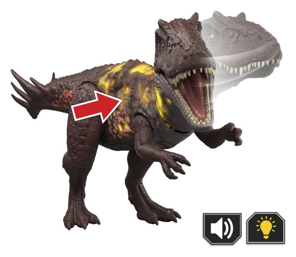 Jurassic World: Survival Action Figure Wild Roar Metriacanthosaurus 31 cm 5
