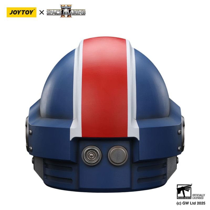 Warhammer 40,000: Space Marine 2 Replica Ultramarines Lieutenant Titus helmet 30 cm 8