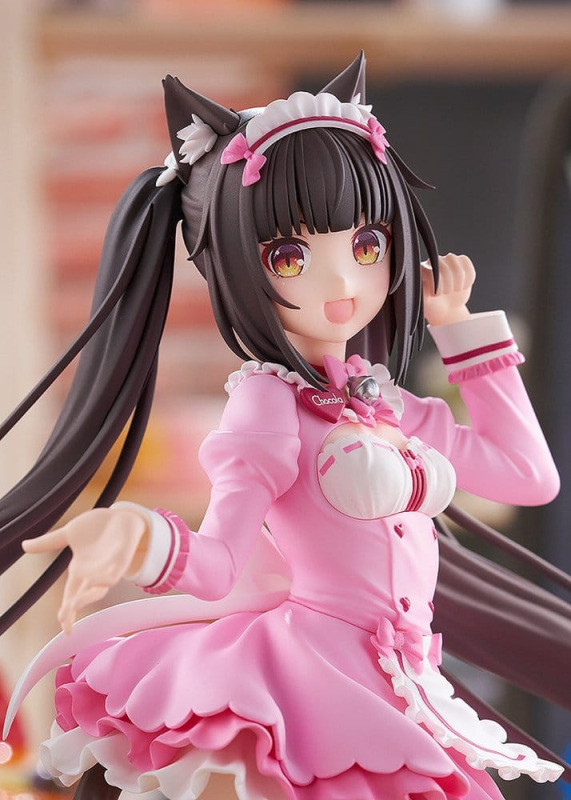 Nekopara Sekai Connect Pop Up Parade PVC Figure Chocola: Winter Clothes Ver. L Size 22 cm 1