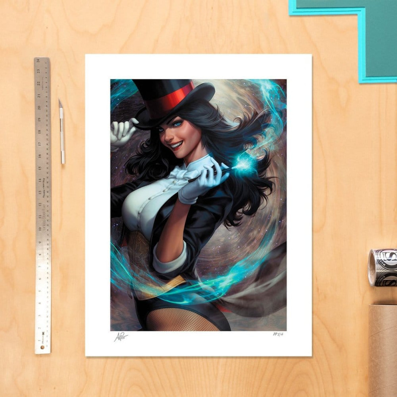 DC Comics Fine Art Print Zatanna: Bring Down the House 46 x 61 cm - unframed 1