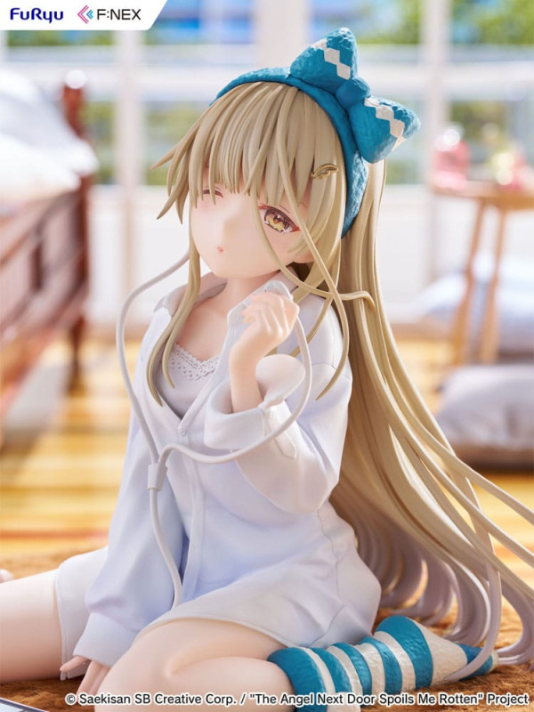 The Angel Next Door Spoils Me Rotten F:Nex PVC Statue 1/7 Mahiru Shiina Relax Ver. 14 cm 2