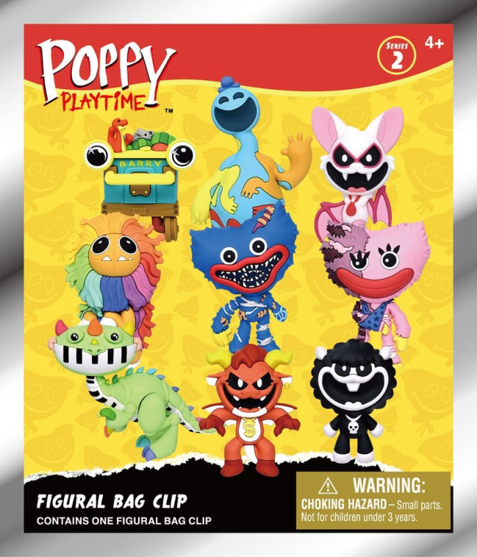 Poppy Playtime 3D Foam Bag Clips Serie 2 Display (24) 2